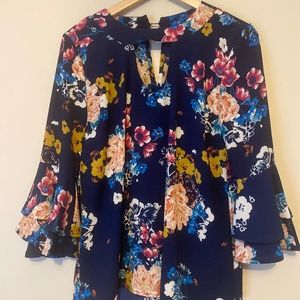 Flowery Blouse